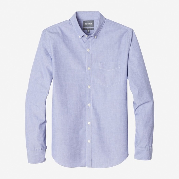 Bonobos Navy Blue Shirt - Slim Fit - Medium - Picture 1 of 5